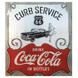 53' x 46' Porcelain coca Cola Sign
