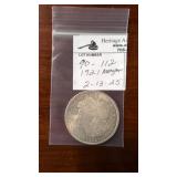 1921 Morgan Silver Dollar