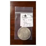 1921 Morgan Silver Dollar