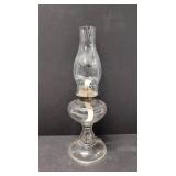 Antique Pedestal oil lamp