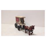 Cast Iron Horse and Ice Wagon