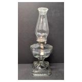Antique Greek Key Kerosene lamp