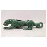 Vintage 1950s McCoy Green Panther planter