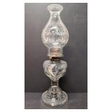 Vintage Kerosene clear moon lamp