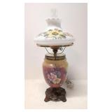 Vintage Hurricane Table Lamp