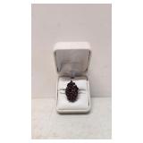Garnets and .925 Ring