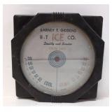 Vintage Bakelite advertising thermometer