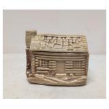 House of Webster Log Cabin Cookie Jar