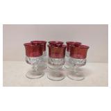 6 Kings Crown Flash Wine Goblets