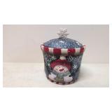 Huntington Snowtime Cookie Jar