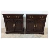 Pr. vintage Henkel Harris 1980s night stands