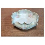 Vintage R S Prussia Bowl - ruffled top