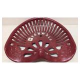 Vintage Farmall cast iron tractor seat