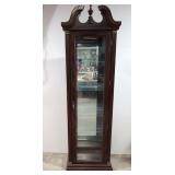 Lighted Mahogany curio
