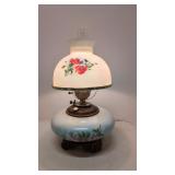 Vintage Electrified Hurricane lamp