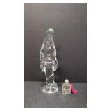 Crystal Madonna and Mini perfume bottle