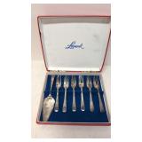 Vintage Leonard 7 pc. Desert Serving set in box