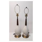 Pr. Mid Century Modern lamps