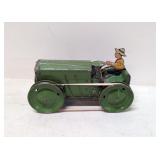 1930s Louis Marx Green keywind Tractor