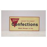 Original Tom's Confections metal rack topper