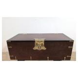 Wood and Brass Trunk