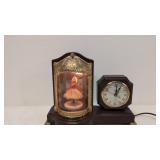 Vintage United clock - Dancing Lady