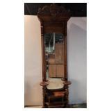 Antique Victorian pier Mirror