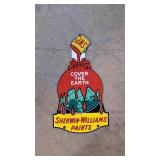 Porcelain Sherwin Williams Paints sign