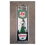 Porcelain Sinclair Dealer Sign