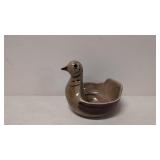 Vintage California Cleminsons Pottery Bird bowl