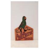 Porcelain Poll - Parrot Shoes Sign