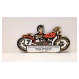 Porcelain Molenaar Harley Davidson Sales Sign