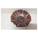 Fenton Peacock Tail Iridescent bowl