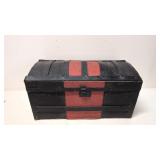 Antique Dome Top Trunk with Tray
