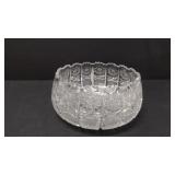 Vintage hand cut Lead Crystal bowl