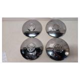 Four vintage Volkswagon Hub Caps