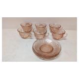 9 pcs. Vintage Sharron (Cabbage Rose)