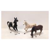 3 Japan Napco Porcelain Horses