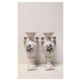 Matching pair vintage St. Regis Figural Vases