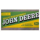 Porcelain John Deere Sign