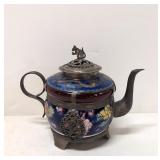 Antique Miniature Cloisonne Porcelain tea pot