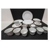 43 pc. set Four Crown China
