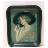 1972 Hamilton King Girl Coca Cola Tray