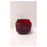 Fenton Red Grape vine candy dish