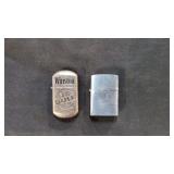 Zippo & Winston NJO BULL cigarette lighters