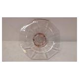Vintage Molly Pink Centerpiece Octagonal bowl