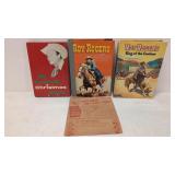 Vintage 3 Roy Rogers Books & Post Cereal offer