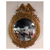Vintage Federal Convex gold framed  Mirror