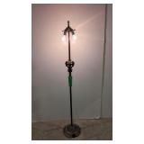 Uranium and Jade Floor Lamp
