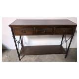 3 drawer Console Table